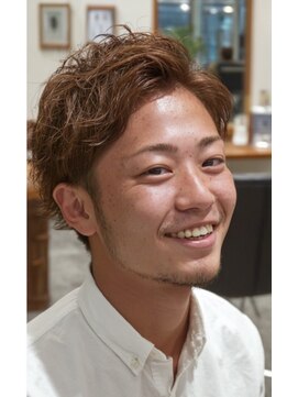 メンズ ルシードスタイル アウラ 松戸市五香(LUCIDO STYLE Aura) ニュアンスサーフ×ビジネスサイドパーマの爽やかショート