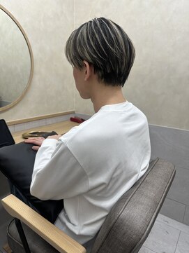 フレームプラス 天王寺あべの店(FRAME+) メンズホワイトメッシュ