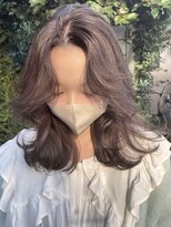 ディモアンド 表参道(Dimo&)&nbsp;x透明感カラー/イメチェン/ホワイトブロンド/外ハネボブ/美髪