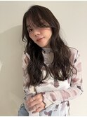 ウェーブ×アッシュベージュ