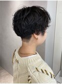 大人ガーリー/白髪前髪/ショートボブ/20代30代40代50代/池袋