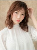 乾かすだけ抜け感ドライパーマくびれミディアムX川口20代30代