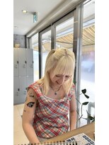 アース エレガンス 吉祥寺店(EARTH Elegance)&nbsp;視線を集めるハイトーンブロンドカラー