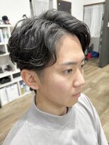 ノア(NOA)&nbsp;センターパート×フェザーパーマ