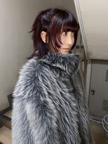シイ(SIE) ワインレッド×プツッとボブレイヤー