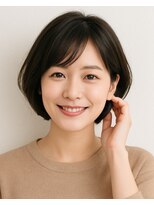 アボヘアー(Abo hair)&nbsp;レイヤーボブ顔周りカットショートボウブ似合わせカット