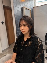 コロレ(COLORE) シースルーバング×くびれボブ