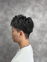スピン 本八幡(SPIN) MEN’S HAIR/サーフカール/刈り上げセンターパート/本八幡