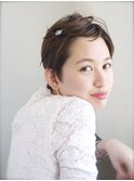【Lepes】ベリーショート簡単ヘアアレンジ★タイトシルエット