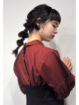 ヘアーサロン サボイア ウィズ ドッグ(SAVOIA with DOG)&nbsp;ポンポンアレンジ