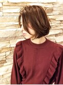 【ROOTbyair京都】大人かわいい小顔前下がりボブ☆