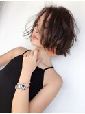 切りっ放し☆外国人風パーマ