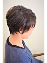 フェミニンアッシュボブ【Hair Make S-CORE】　053-445-2100