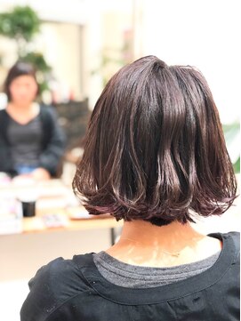 サロンドステージフォーヘアー(salon de stage for hair) 抜け感ツヤボブ☆