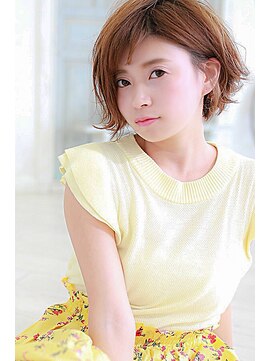 ラフィス ヘアー エルア 武庫之荘店(La fith hair elua) 【La fith】キュートショートボブ