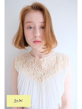 ラレイ(Lalei) 【表参道/青山】センターパートナチュラルボブ【ささき】