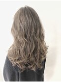 【HEADS本八幡】アッシュベージュ×ロングレイヤースタイル