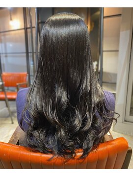 エミュー(emue) 京都 艶カラー 透明感カラー暗髪カラー 美髪トリートメント 中島