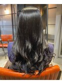 京都 艶カラー 透明感カラー暗髪カラー 美髪トリートメント 中島