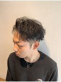 【癖毛でもできる】センタースタイル