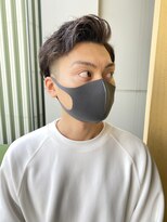 ロンド ストラーダ 心斎橋(Lond strada)&nbsp;【津賀　涼】無造作かき上げパーマアップバングショート☆