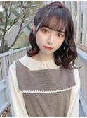 テラコッタ/韓国風ヨシンモリ/流れるレイヤー/前髪カール[銀座]