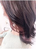 愛されPINK♪インナーカラー