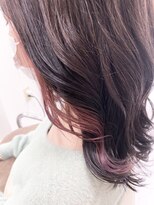 ヘアポジション 横手(HAIR Position) 愛されPINK♪インナーカラー