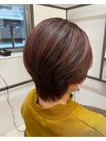 アプシー 三田駅前店(Apsee)&nbsp;☆ショート×ピンクブラウン☆