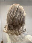 ☆人気ハイトーンカラー☆ミルクティーベージュ