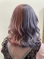 ラビス クローバー(Lovis clover)&nbsp;パステルツートン/ホワイトピンク/ラベンダー