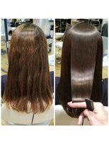 ノル(nol.) 髪質改善!TOKIOデザインストレート+Nドットカラー