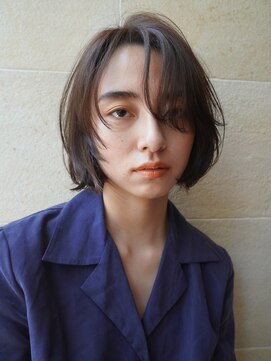 ビュートリアム265(BEAUTRIUM 265) ボブ/ミニボブ/アッシュグレージュカラー/ニュアンスパーマ/銀座