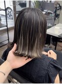 ハイライトカラーケアブリーチダブルカラー白髪ぼかし脱白髪染め