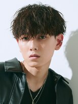 エルマーク 心斎橋(L-MARK)&nbsp;波巻きパーマスパイラルパーマツイストスパイラルパーマメンズ