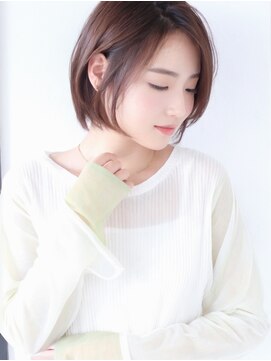 ブロッサム 東久留米店(Blossom) 大人美人前髪ボブウルフ外国人風カラーフェミニンモード