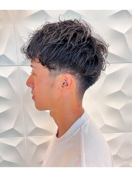 銀座マツナガ 浅草店 ツイストスパイラルパーマ/ショート/ナチュラル/ツーブロ