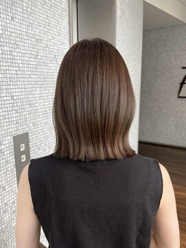 ザック ヴィ(ZACC vie) 切りっぱなしボブ