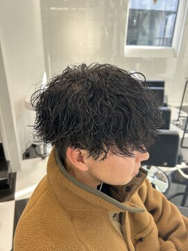 オーシャントーキョー(OCEAN TOKYO) メンズパーマツイスパ波巻きスパイラルマッシュセンターパート