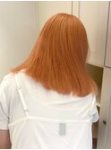 9663ニュアンスカラーオレンジハイトーングラデーションカラー