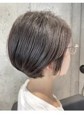 ハイライト/インナーカラー/白髪ぼかし/縮毛矯正/ショート