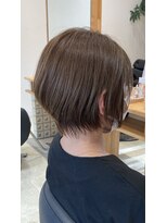 ストーリアエフ カミトザッカ(storia.f kami to zakka)&nbsp;スタイリングが苦手な方にお勧め！！大人ショートボブ！