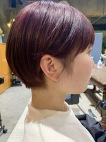 【KANA】ピンクバイオレット×ショートボブ