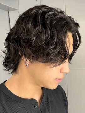 フィフスパーク(fifth PARK) 渋谷緩めスパイラルパーマメンズボブパーマメンズミディアム