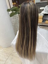 ベル(belle)&nbsp;レイヤーカット/エクステ/暖色カラー[天文館]