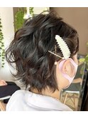ショートヘアアレンジヘアセット【京都/ヘアセット】