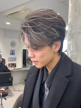 メンズサロン キング 高槻店(Men’s salon K!ng) 波巻きツイストスパイラルパーマ/フェザーパーマ/眉毛/メンズ