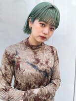 ジーナリア(Xena ria)&nbsp;《袴田》くすみグリーン/ボブ