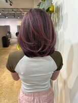 メリー オオサカ(Merly Osaka)&nbsp;violet red balayage