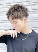 【Hale】ブルーブラック/スパイキーショート/フェザーパーマ原宿